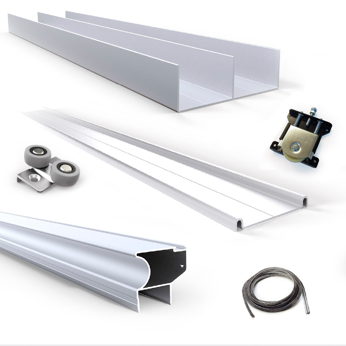 FRENTE PLACARD EN KIT CLASSIC 4.00MTS X 2.60 MTS (2 HOJAS)